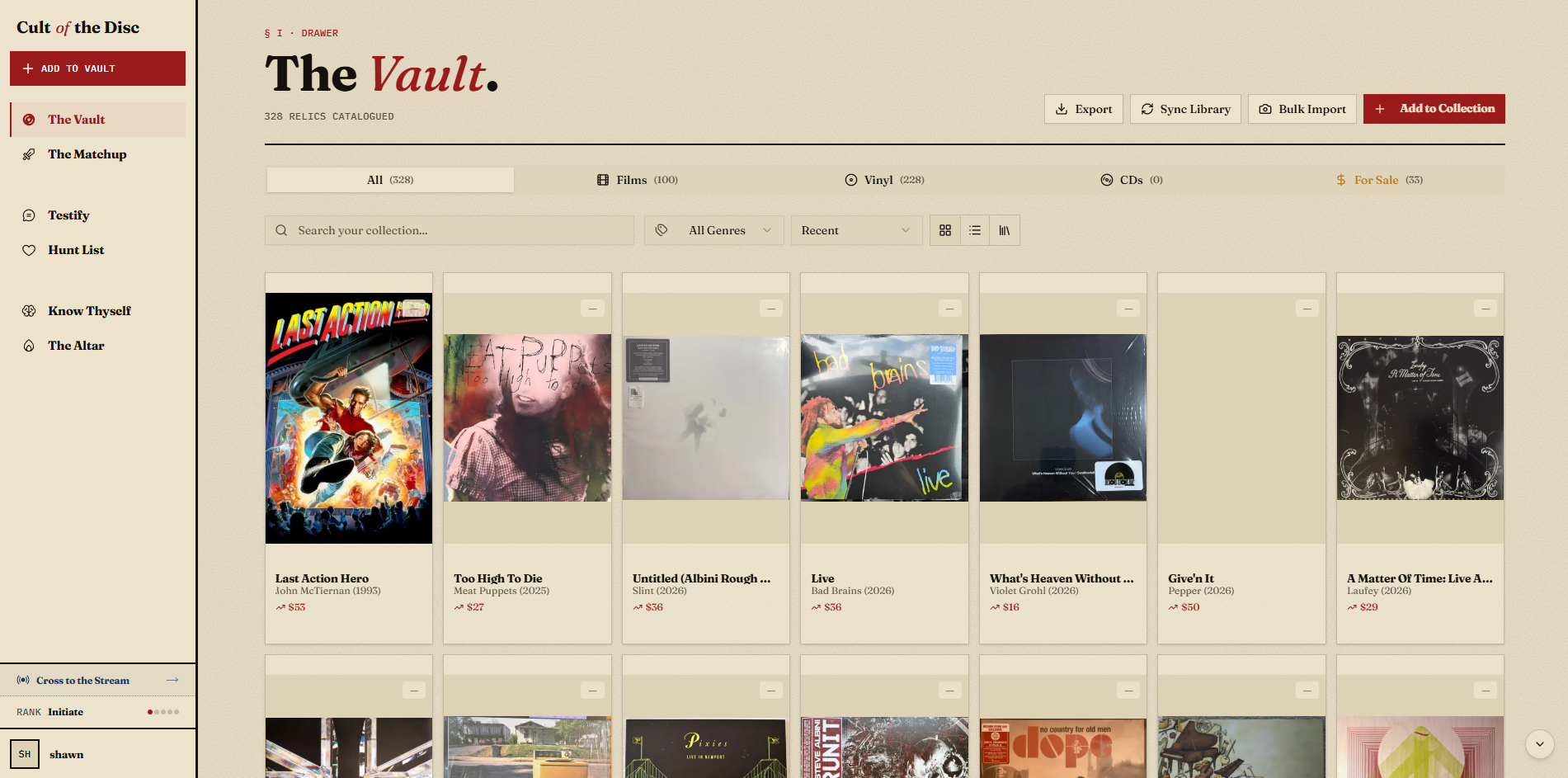 Screenshot of Cult of the Disc