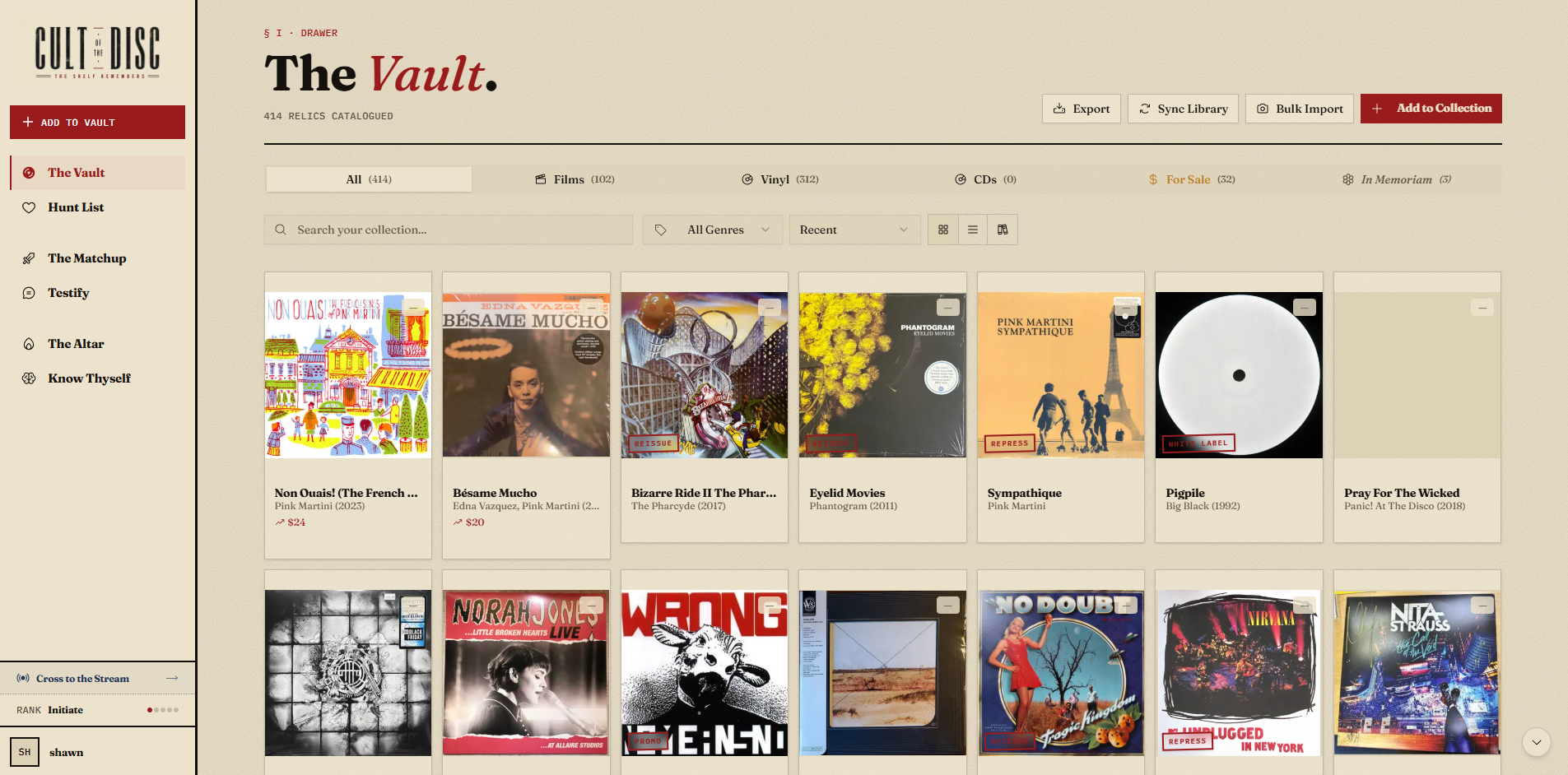 Screenshot of Cult of the Disc